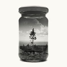 in a jar