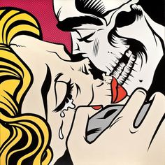 Google Image Result for http://chgprints.files.wordpress.com/2011/04/dface-kiss-of-death-lores-700.jpg #roy #lichtenstein #art #pop