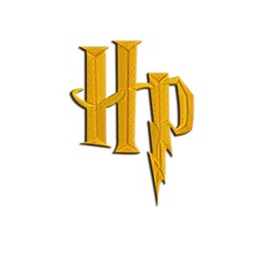 Harry Potter logo embroidery design