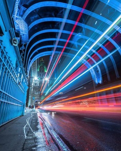 Moody Street Photos of London After Dark by Luke Holbrook