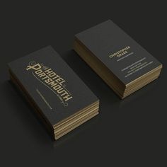 Business Cards, In Progress by AG Fabrega | Inspiration DE #design #business card #dark