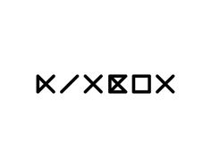 KIXBOX logo #logotype #font #lettering #shop #kixbox #logo #store #wear #type