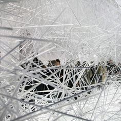 Snowflake by Tokujin Yoshioka for Kartell #tokujin #art #yoshioka #installation