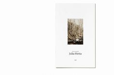 Bedow — Examples of Work — Book, Julia Hetta #design #book #bedow
