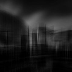 Expressionistic Black and White Architecture Photography by Neda Vent Fischer