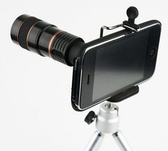 PSFK » 8X Telephoto Lens For iPhone Unveiled #telephoto #iphone #lens