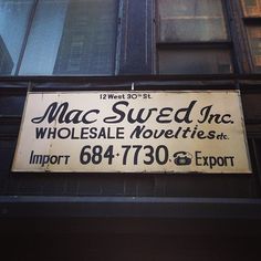 NYC TYPE #sign #script