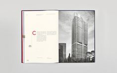 Sofia by Pelli Clarke Pelli Architects on the Behance Network #layout #book #typography