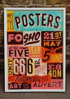 FFFFOUND! | POSTERS SIGN | Telegramme #sign #posters