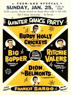 All sizes | Parents Invited, No Charge | Flickr - Photo Sharing! #poster #concert #1950s