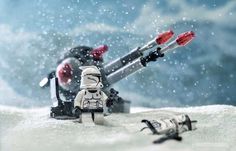 Benedek Lampert Recreates Star Wars Scenes With Legos