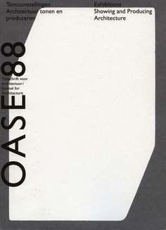 typo-graphic-work: “OASE 88 | Karel Martens and Aagje Martens ”
