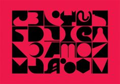 Creative Review - 17th Biennale of Sydney identity #dynamic #white #red #branding #sidney #black #system
