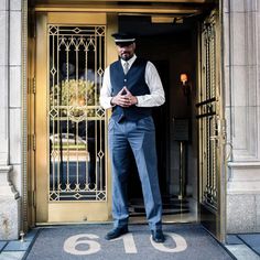 Doormen in NYC: Street Portrait Photography by Sam Golanski