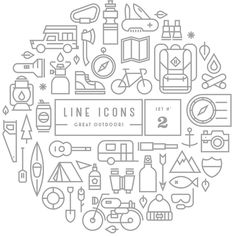 Line Icons | GRAVUAL | Grafisch bureau | Grafische vormgeving | Antwerpen #icon #line