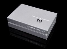 El Studio | The White Solution : Print, Packaging, Online #packaging #clean #minimal #type #minimalist
