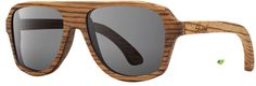 Shwood | Ashland | Zebrawood | Wooden Sunglasses #glasses #wooden #zebrawood #sunglasses #wood #shwood #ashland