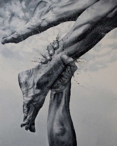 Paolo troilo finger paintings