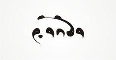 panda logo by ~Oz21 #creative #panda #design #logo #typography