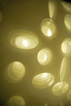 LAMP : Adrineh Asadurian #cut #design #laser #lighting #velum