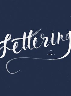 Design Terms : Lettering