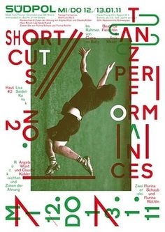 Südpol-Plakate #music #experimental #poster #typography