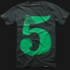 Ugmonk — MATH PROBLEM (CHARCOAL) #numbers #graphic #shirt
