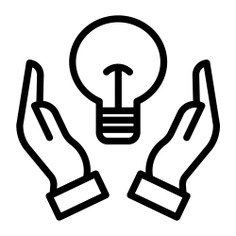 See more icon inspiration related to catch, idea, lightbulb, hands and gestures, electronics, bolt, gestures, hands and energy on Flaticon.