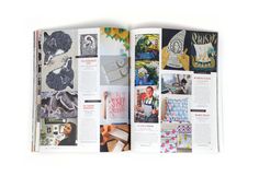 magazine, layout, design, uppercase, magazine