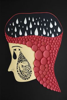 New Cut Paper Sculptures and Illustrations by Elsa Mora sculpture paper illustration #cut #sculpture #paper #tears
