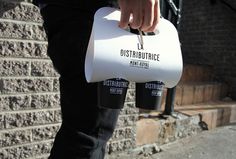 Smallest cafe place in North America, visual identity on Behance #packaging