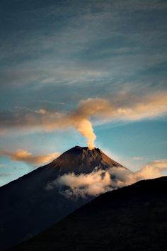 http://concretematter.tumblr.com/post/41191579772 #sky #landscape #nature #photography #volcano