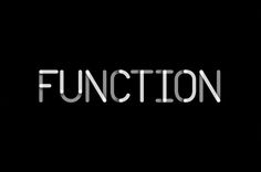 Function logo designed by Sagmeister and Walsh 1 #logo