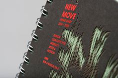 New Move trend diary, laser etched cover