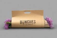 Bunches by Blomrum | Packaging on Behance