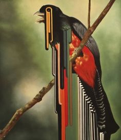 twitter - Maurizio Bongiovanni » ISO50 Blog – The Blog of Scott Hansen (Tycho / ISO50) #maurizo #bongiovanni #bird #painting #art
