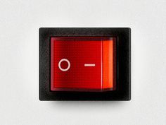 Power Switch by Rob Smittenaar #switch #button #render #photorealistic