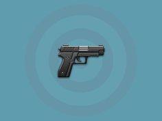 Icon for the game #pistol #weapons #icon #gun #glock #design #ui #game