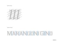 Marangoni Gino | Personal Brand. #logo #design #custom #lettering #typeface #elegant #sober #minimal #grid