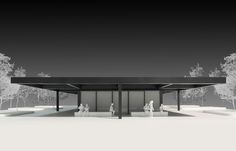 Waddesdon Manor Pavilion Carmody Groarke Buckinghamshire England 2016 pavilion architecture