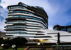 CJWHO ™ (Innovation Tower at Hong Kong Polytechnic...) #amazing #kong #hadid #asia #design #zaha #architecture #hong #tower
