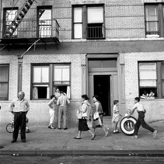 Sept 28, 1959, 108th St. East, New York, NY #vivien #white #1950s #black #photography #and #maier
