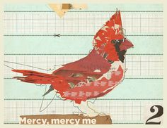 "Mercy me" #cut #illustration #collage #paper