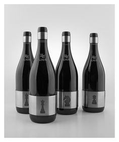 Cuatro-almas-packaging-vino-1.jpg #botellas #labels #rioja #packaging #vino #design #graphic #wine #bottles #cuatro #pain #almas