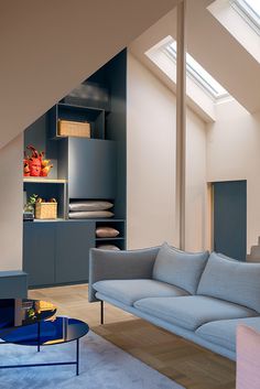 Inner City Blue Loft in Stockholm / Note Design Studio