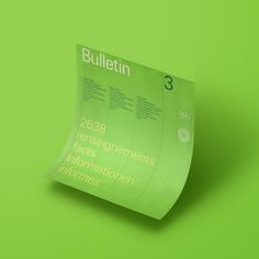 Bulletin Report 3
