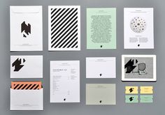 lovely stationery turnstile 1 #stationary #print #clean #simple #identity #minimal