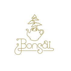 Bonsai tea Benny Moore #type #logo #branding #custom