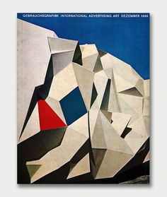 Gebrauchsgraphik Covers, 1966 / Aqua-Velvet #cover #illustration #book