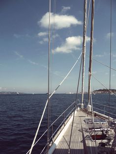 Photographic Inspiration on the Behance Network #ocean #yacht #sailing #photography #sea #boat #ship #passport #blue #nautical